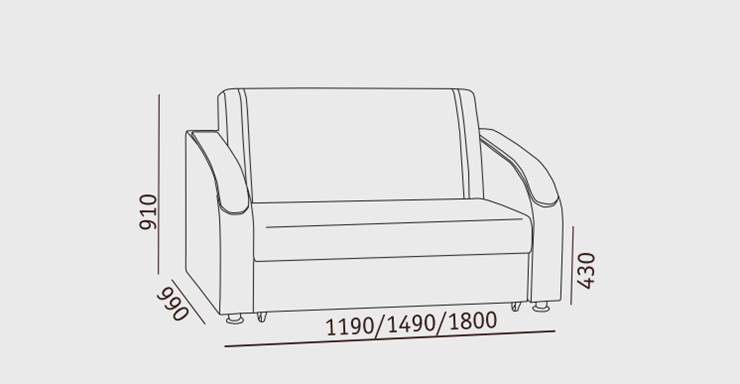 Кресло-кровать Милан 2 (90) в Шахтах - изображение 1