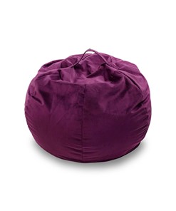 Кресло-мешок Орбита, велюр, фиолетовый в Шахтах