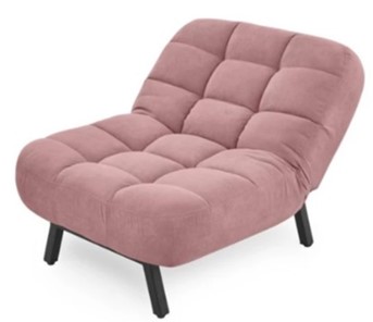 Мягкое кресло Абри опора металл (розовый) в Шахтах
