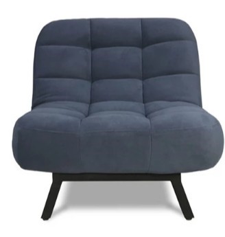 Раскладное кресло Абри опора металл (синий) в Шахтах - изображение 1