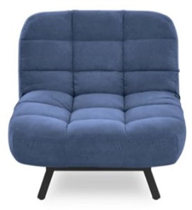 Раскладное кресло Абри опора металл (синий) в Шахтах - предосмотр