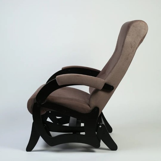Кресло-качалка Амелия, ткань кофе с молоком 35-Т-КМ в Шахтах - изображение 1