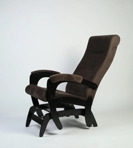 Кресло маятниковое Версаль, ткань шоколад 36-Т-Ш в Шахтах - предосмотр