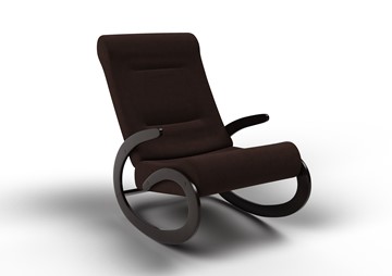 Кресло-качалка Мальта, ткань AMIGo шоколад 10-Т-Ш в Шахтах