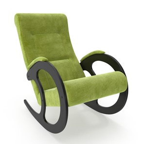 Кресло-качалка Модель 3, Verona 38 Apple Green-велюр в Шахтах