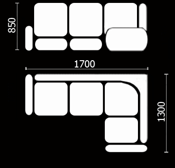 Кухонный угловой диван Нео КМ-01 (168х128 см.) в Ростове-на-Дону - изображение 3