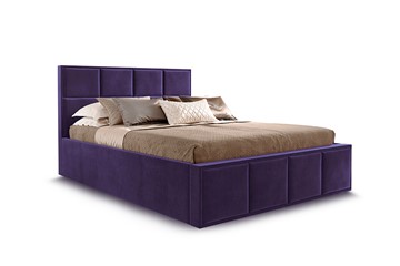 Кровать с основанием Октавия 1400,Мора фиолетовый в Шахтах