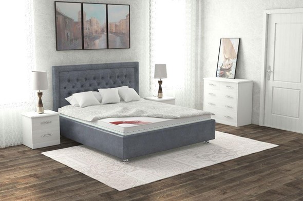 Кровать в спальню Валенсия 160х200 (с основанием) в Шахтах - изображение