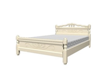 Кровать 1-спальная Карина-6 (Слоновая кость) 120х200 в Шахтах