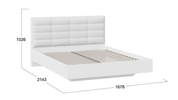 Кровать спальная Агата тип 1 (Белый) в Таганроге - предосмотр 2
