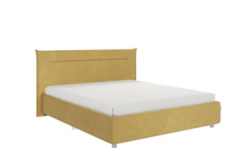 Кровать 2-спальная Альба 1.6, медовый (велюр) в Шахтах