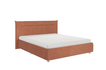 Кровать спальная Альба 1.6, персик (велюр) в Шахтах