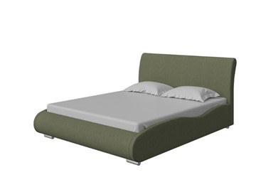 Кровать в спальню Corso-8 Lite 140x200, Искусственная шерсть (Лама Авокадо) в Шахтах