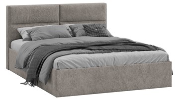 Спальная кровать Глосс Тип 1 (Микровелюр Wellmart Latte) в Шахтах - предосмотр