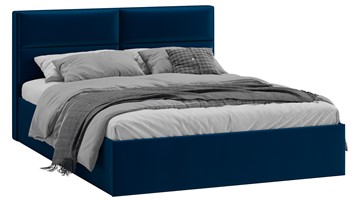 Кровать в спальню Глосс Тип 1 (Велюр Confetti Blue) в Таганроге