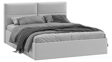 Кровать 2-х спальная Глосс Тип 1 (Велюр Confetti Silver) в Шахтах