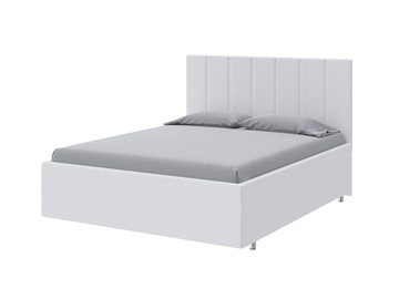 Кровать в спальню Modern Large 160х200, Экокожа (Белый) в Шахтах
