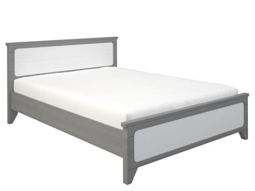 Кровать двуспальная Соня 1600, Серый/Белый в Таганроге
