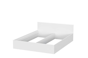 Кровать 2-х спальная Токио (1,6х2,0), белый текстурный в Шахтах - предосмотр