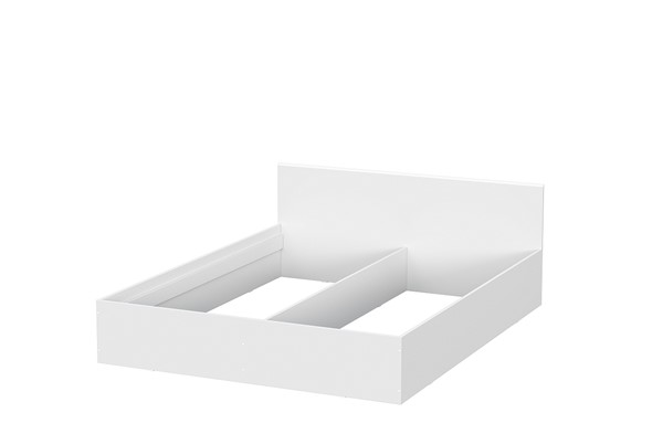 Кровать 2-х спальная Токио (1,6х2,0), белый текстурный в Шахтах - изображение