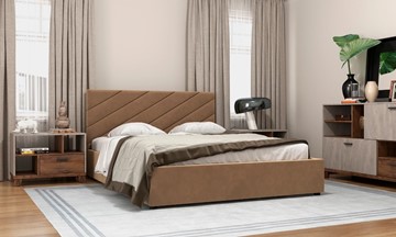 Кровать в спальню Юта 160х200 (вариант 3) с подъёмным механизмом в Батайске