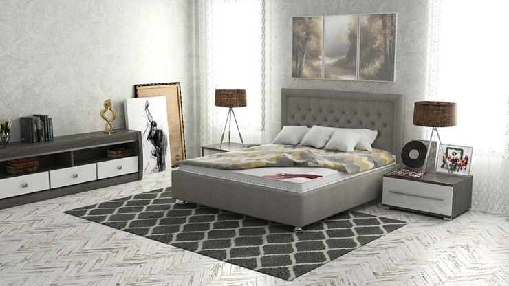 Кровать в спальню Валенсия 160х200 (с основанием) в Шахтах - изображение 2