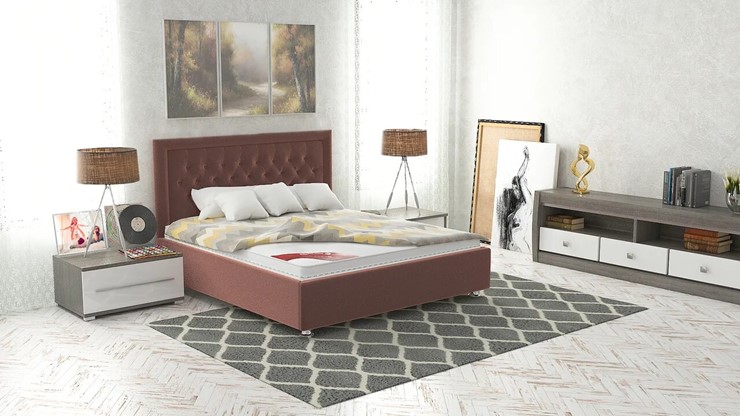 Кровать в спальню Валенсия 160х200 (с основанием) в Шахтах - изображение 7