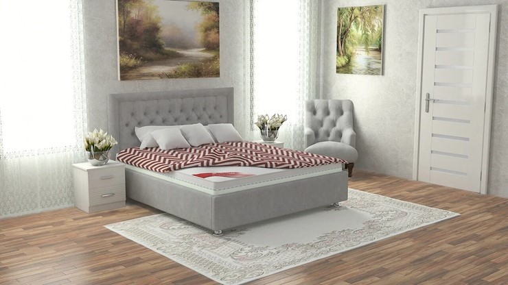 Кровать в спальню Валенсия 160х200 (с основанием) в Шахтах - изображение 8