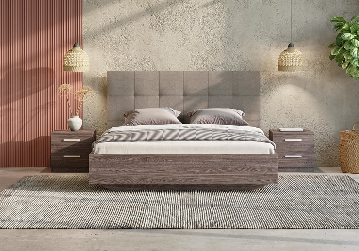 Кровать Vena (ясень ориноко) 160х190 с основанием в Батайске - изображение 1