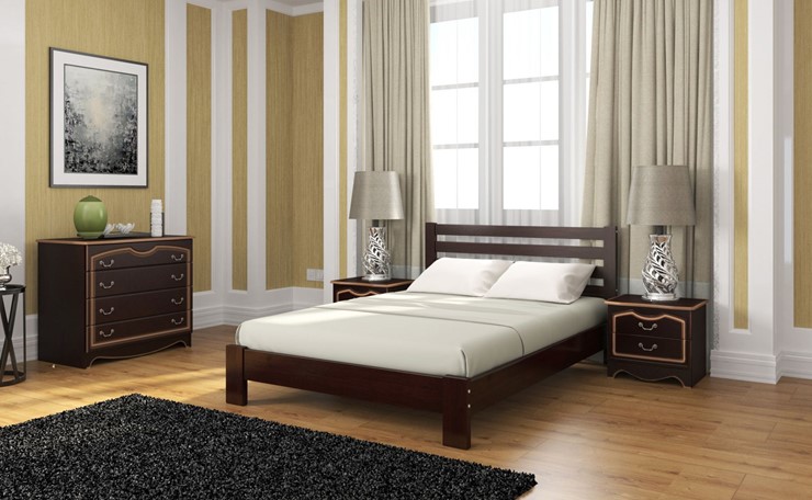 Кровать спальная Вероника (Белый Античный) 160х200 в Шахтах - изображение 4