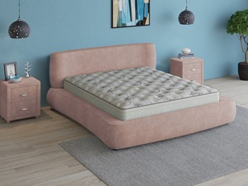 Кровать Zephyr 160х200, (Велсофт Винтажный розовый) в Шахтах