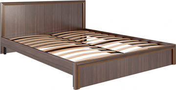 Спальная кровать Беатрис М07 (Орех Гепланкт) в Шахтах