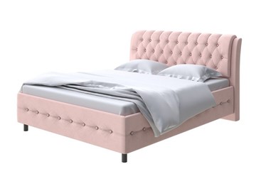 Двуспальная кровать Como (Veda) 4 180х200, Велюр (Ultra Розовый мусс) в Шахтах
