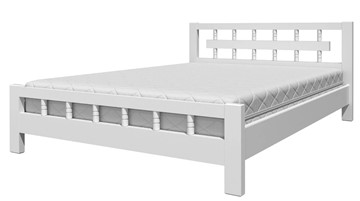 Спальная кровать Натали-5 (Белый Античный) 160х200 в Шахтах
