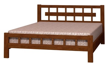 Односпальная кровать Натали-5 (Орех) 120х200 в Батайске
