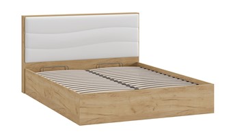 Кровать с механизмом 2-спальная Миранда тип 1 (Дуб крафт золотой/Белый глянец) в Таганроге - предосмотр 2