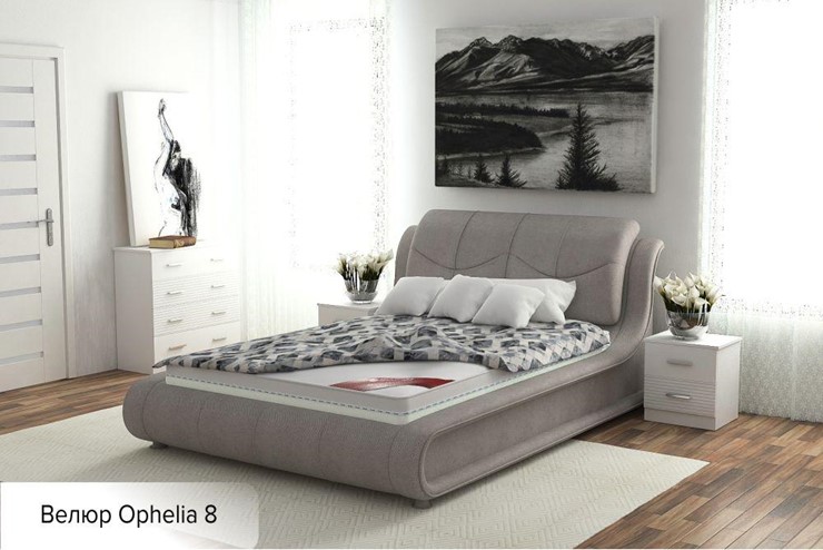 Кровать с механизмом Сицилия 160х200 (с коробом) в Шахтах - изображение 6