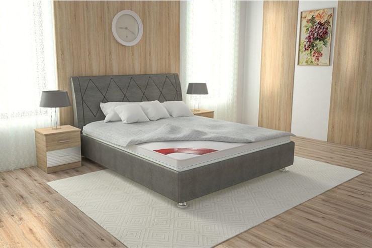 Кровать с подъемным механизмом Верона 140х200 (с коробом) в Шахтах - изображение 4