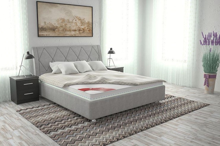 Кровать с подъемным механизмом Верона 160х200 (с коробом) в Шахтах - изображение 3