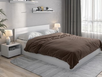 Кровать 2-х спальная Токио (1,6х2,0), белый текстурный в Шахтах - предосмотр 2