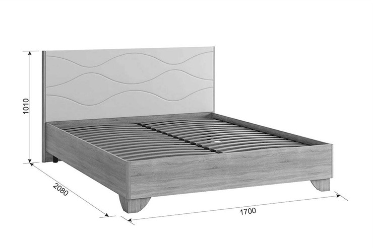 Кровать двуспальная Зара, 1.6 Комфорт в Шахтах - изображение 3