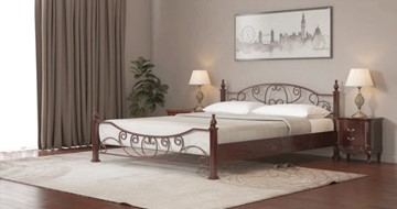 Полутороспальная кровать Барон 140*190 с основанием в Батайске