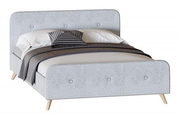 Спальная кровать Сиерра 1200 (с основанием) Аура серый в Шахтах - предосмотр