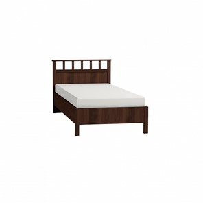 Односпальная кровать Sherlock 50 Люкс 900, Орех шоколадный +  5.1 Основание с гибкими ламелями, Дерево в Батайске
