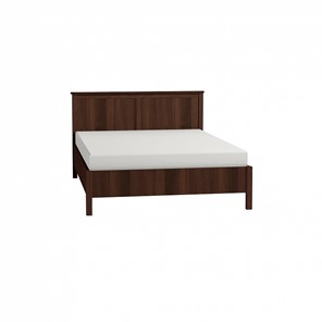 Кровать полутороспальная Sherlock 43 + 3.1 Основание с гибкими ламелями дерево 1400, Орех шоколадный в Батайске