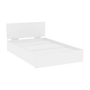 Кровать 1.5-спальная Алиса (L10) Белый, с основанием в Таганроге