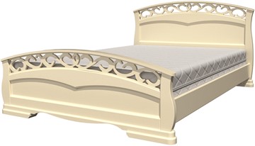 Спальная кровать Грация-1 (слоновая кость) 140х200 в Ростове-на-Дону
