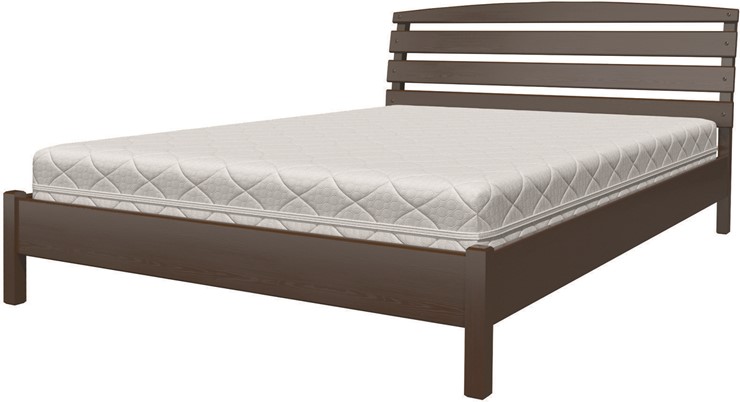 Спальная кровать Камелия-1 (Венге) 140х200 в Батайске - изображение 3