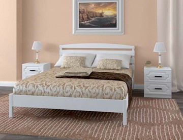 Спальная кровать Камелия-1 (Венге) 140х200 в Батайске - предосмотр 1