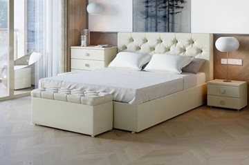 Спальная кровать Кристалл 2 1400х1900 с подъёмным механизмом в Таганроге